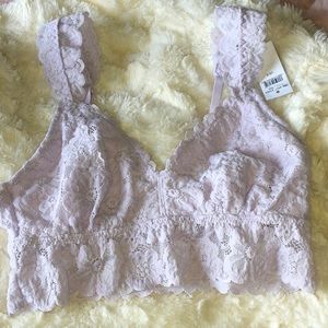 🆕New Aerie Lace Bralette in lilac